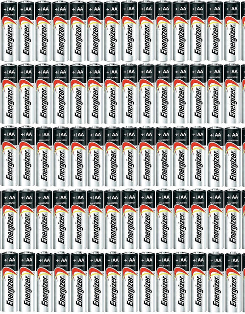 Load image into Gallery viewer, AA Max Alkaline E91 Batteries Made in USA - Expiration 12/2024 or Later - 100 Count
